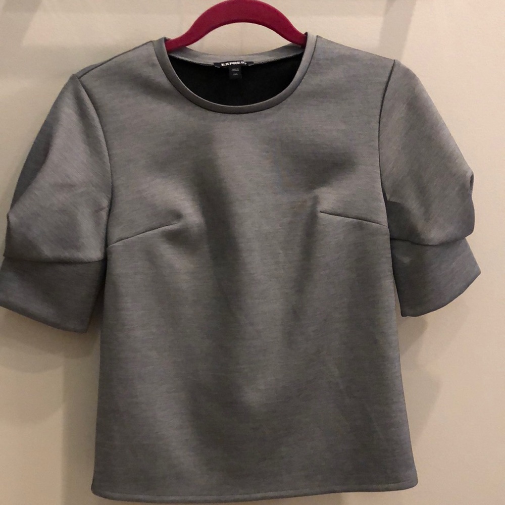 Express Scuba Puff Sleeved Top